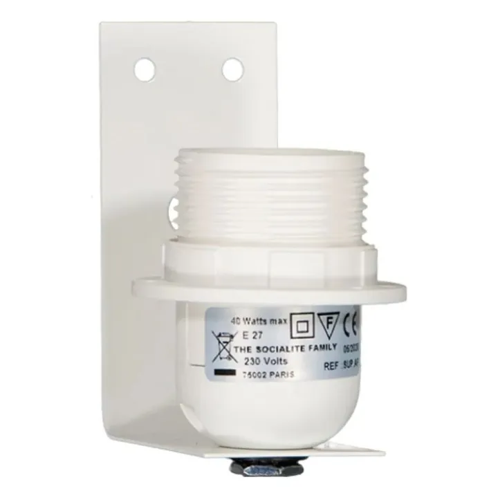 Support électrique pour applique | Blanc- Image produit n°0