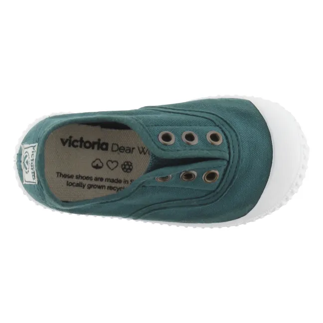 Baskets Inglesia Elastico Lon | Vert canard