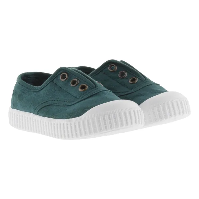 Baskets Inglesia Elastico Lon | Vert canard