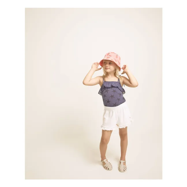 Short Volants Eponge | Ecru