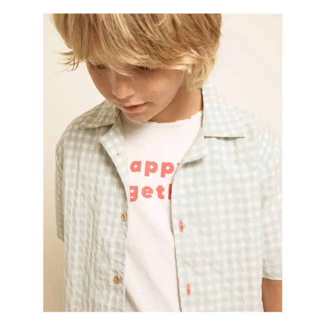 T-shirt Happy Together Coton Bio | Blanc