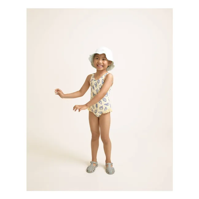 Bob Denim Effiloché Lyocell | Aqua