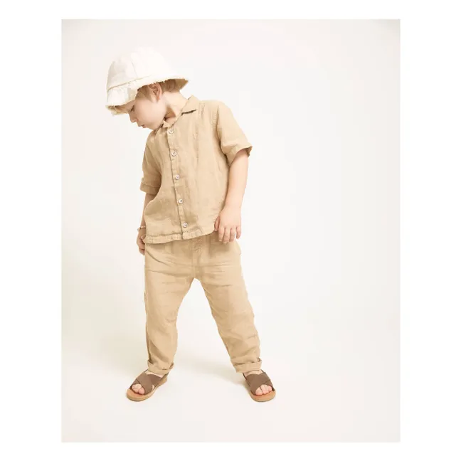 Pantalones de lino | Beige