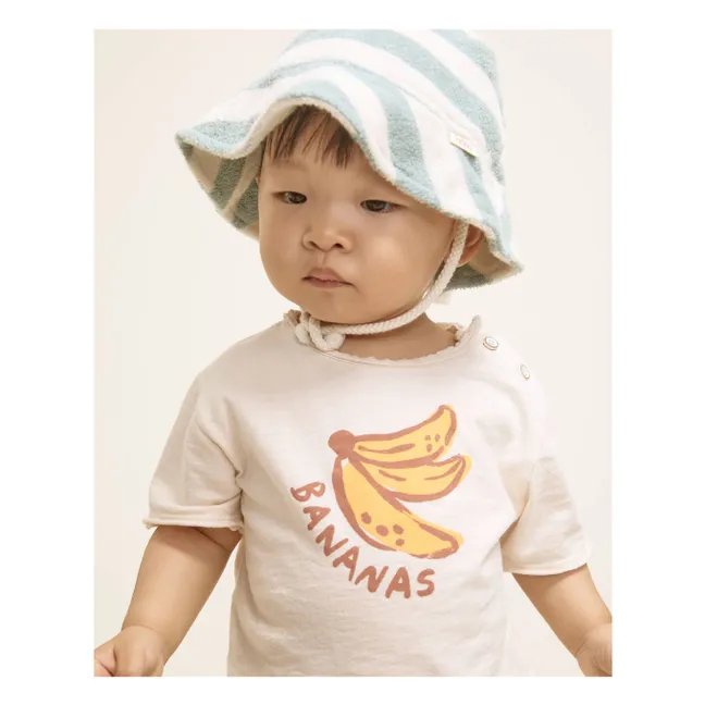 Camiseta para bebé de algodón ecológico Banana | Crudo