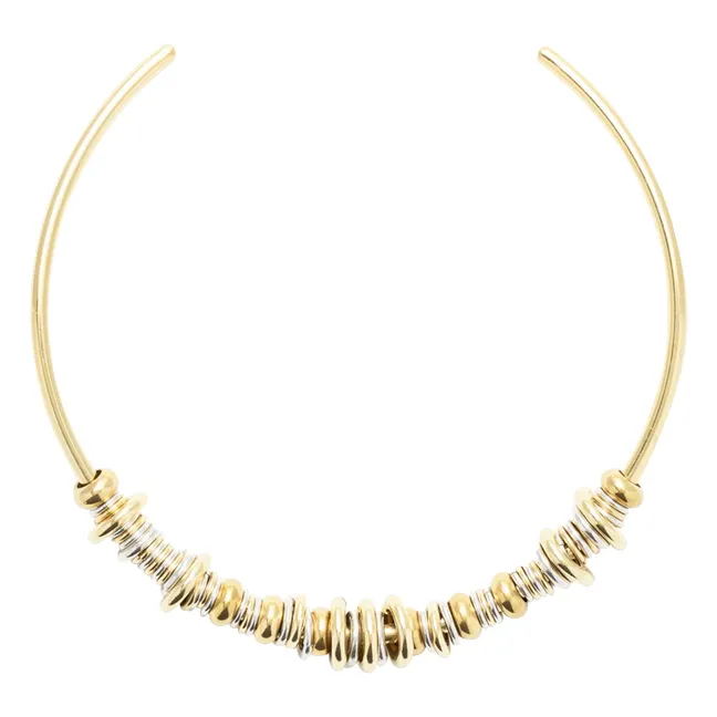 Majestic Torque necklace | Gold