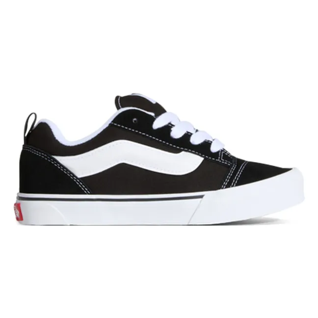 Knu Skool Schnürsneaker | Schwarz