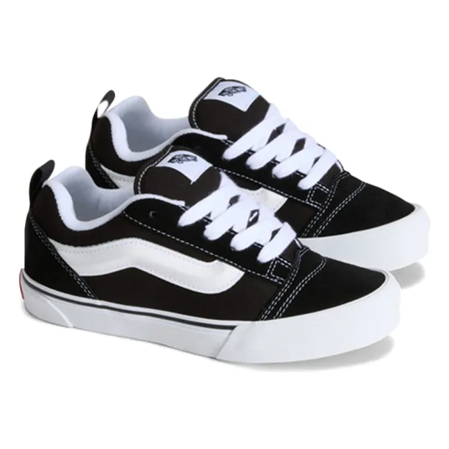 Knu Skool Schnürsneaker | Schwarz