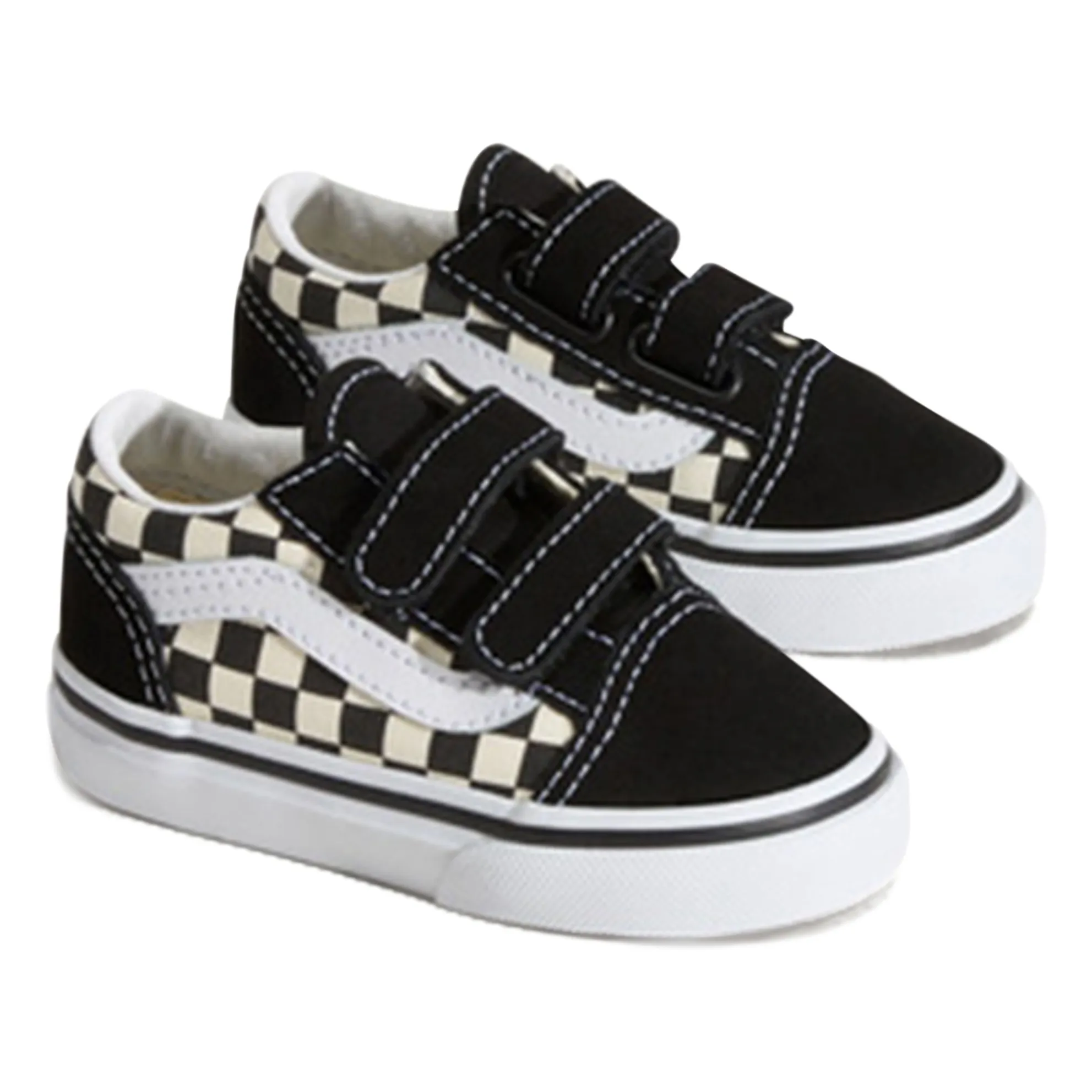 Baskets Scratchs Old Skool V | Blanc- Image produit n°1