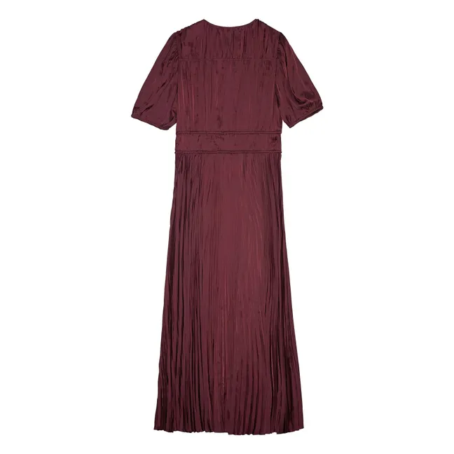 Audra dress | Burgundy
