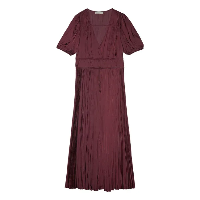 Audra dress | Burgundy