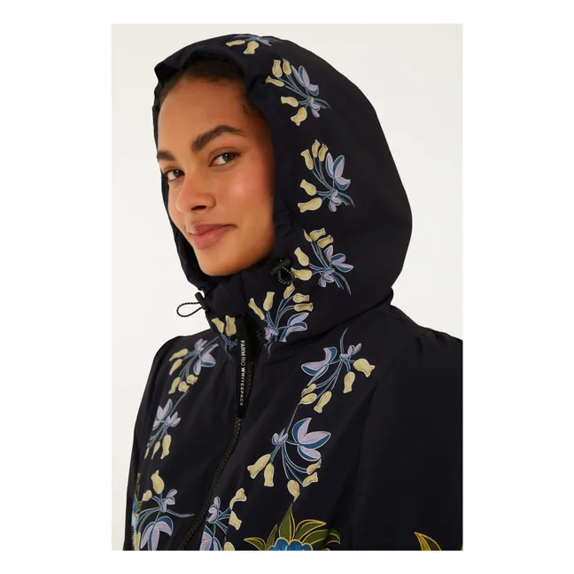 Winter Garden recycled fiber ski jacket | Black