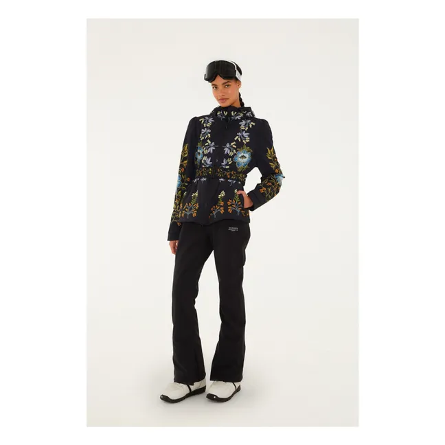 Winter Garden recycled fiber ski jacket | Black