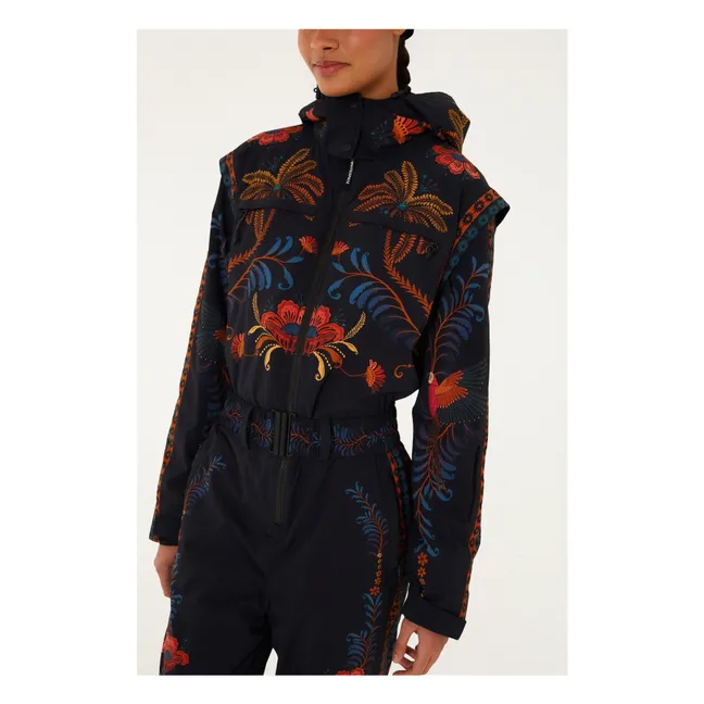 Macaw Recycled Fiber Ski Suit | Black