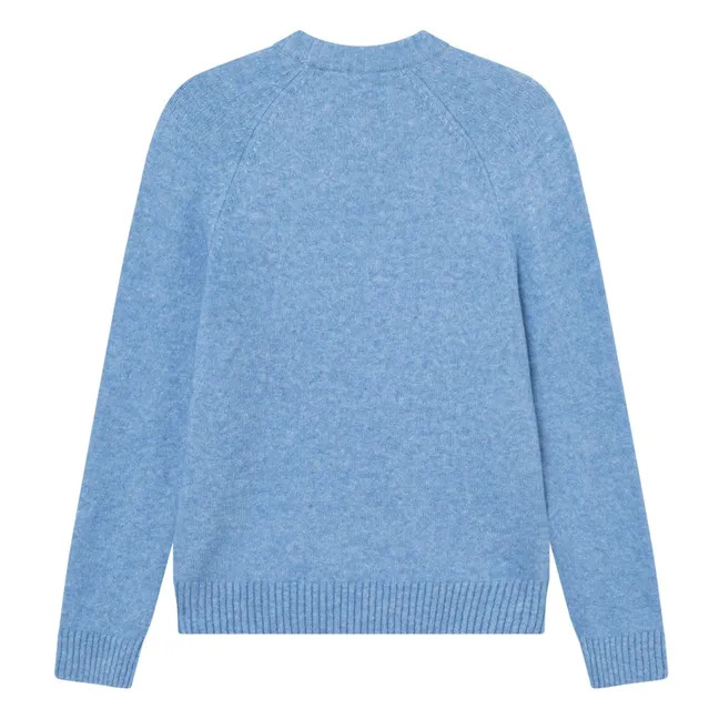 Gilbert Crewneck Knit Sweater | Blue
