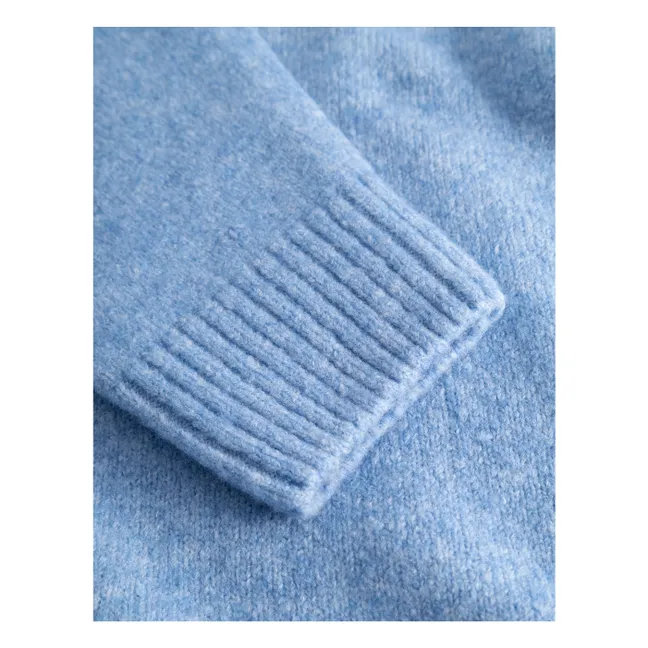 Gilbert Crewneck Knit Sweater | Blue