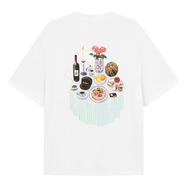 T-Shirt Col Rond Cole Table Cotton Bio | Marron- Image produit n°0