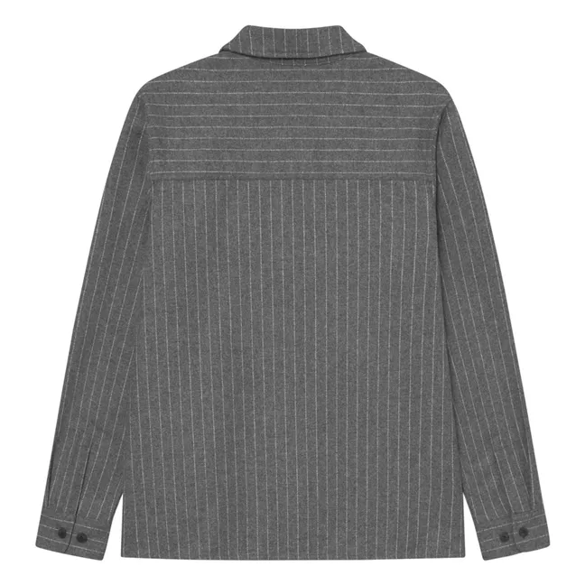 Camiseta de cuello redondo de algodón orgánico Cole Table | Blanco