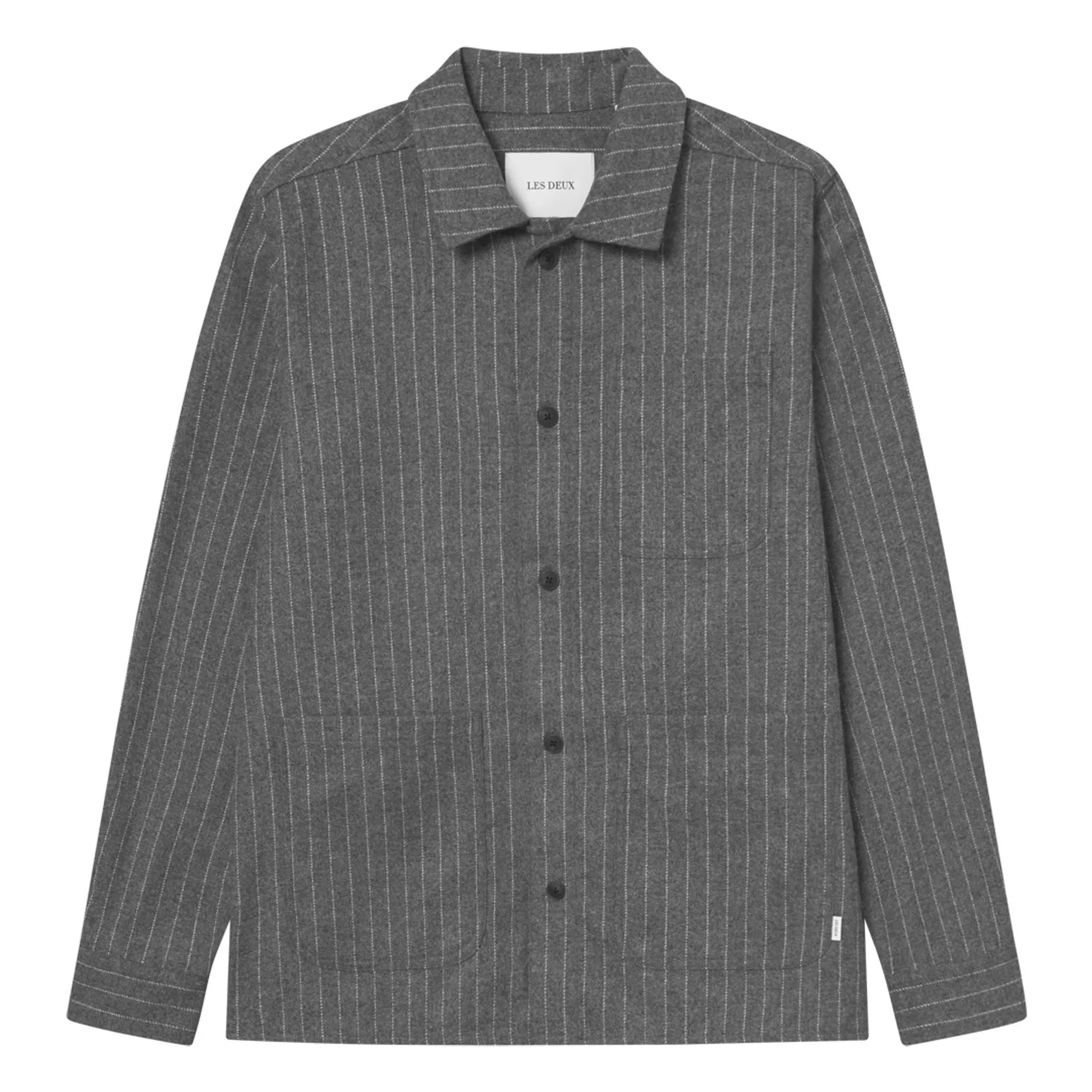 Les Deux White Cole Table Round Neck T-Shirt Organic Cotton