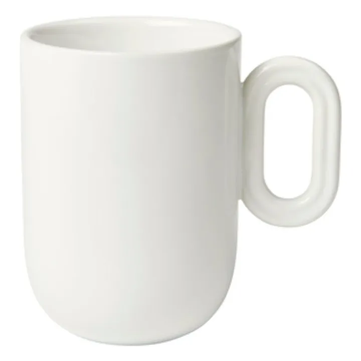 Tasse en grès Stevns | Blanc- Image produit n°0