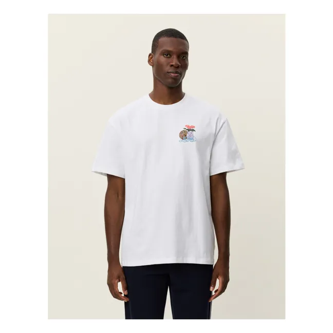T-Shirt Col Rond Cole Table Cotton Bio | Marron