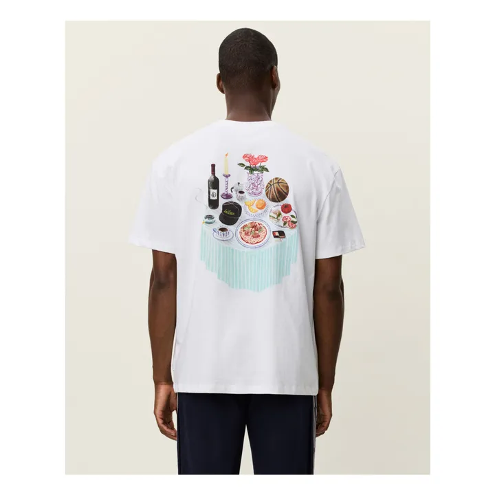 T-Shirt Col Rond Cole Table Cotton Bio | Marron- Image produit n°2