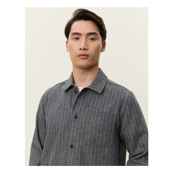 T-Shirt Col Rond Cole Table Cotton Bio | Blanc- Image produit n°4