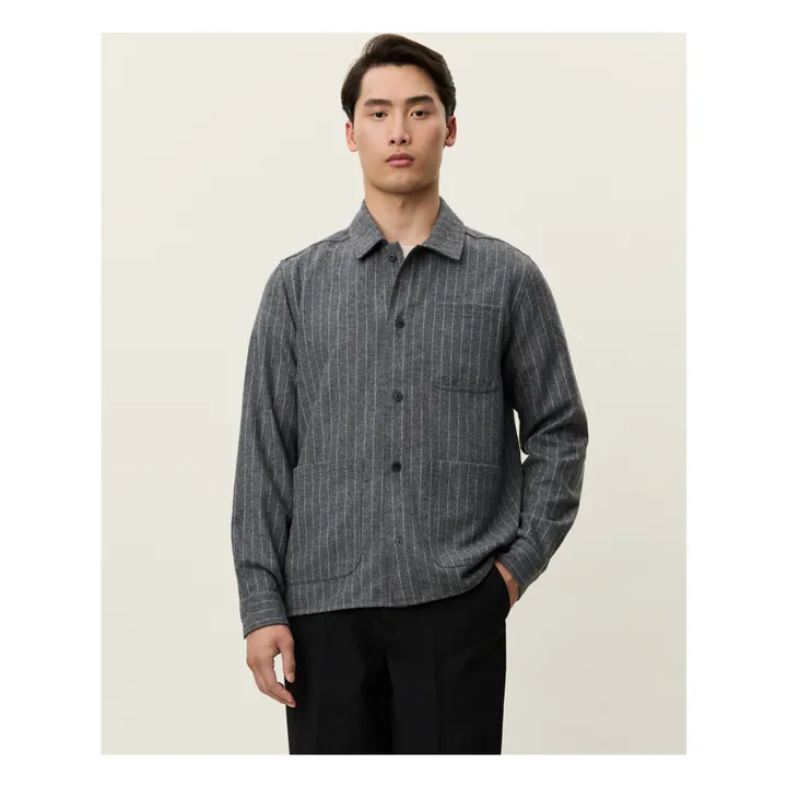 T-Shirt Col Rond Cole Table Cotton Bio | Blanc- Image produit n°2