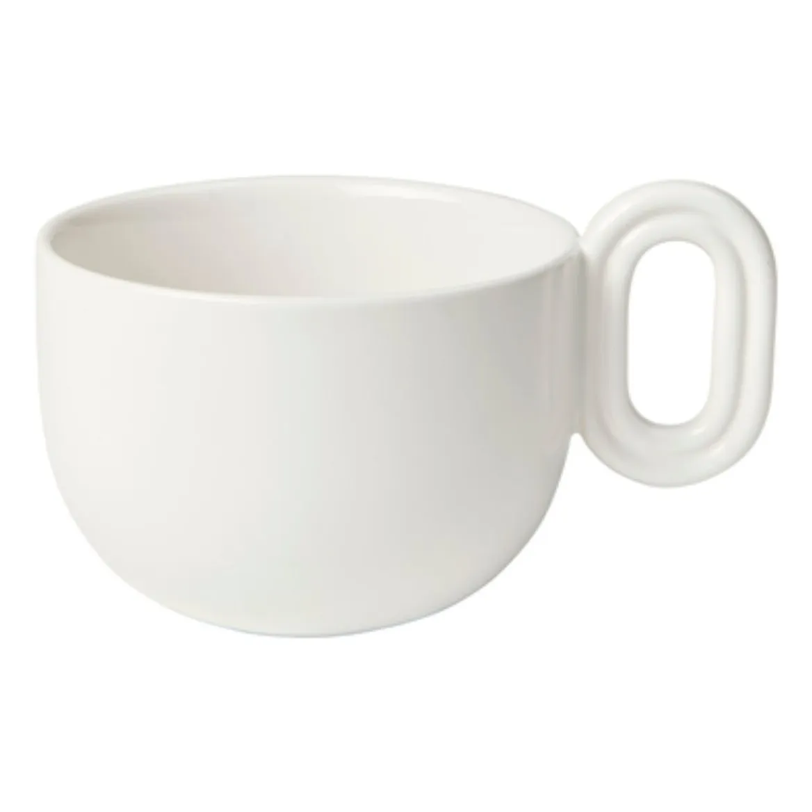Broste Copenhagen White Stevns Stoneware Mug
