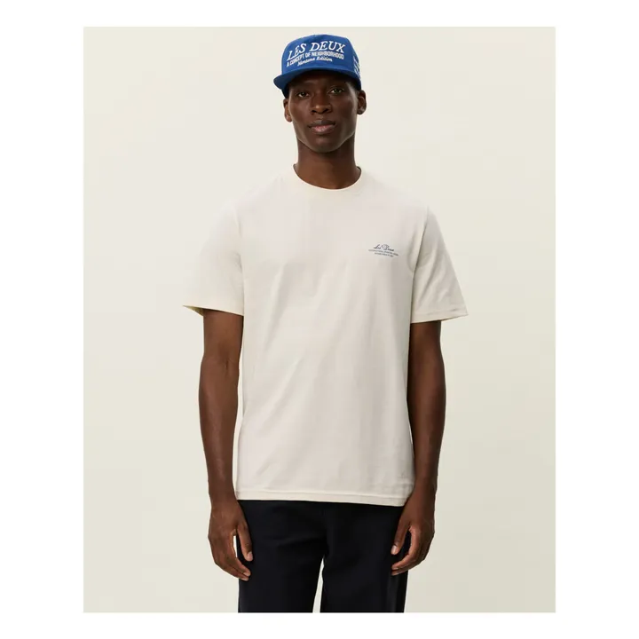 T-Shirt Col Rond Ben Glode Cotton Bio | Ivoire- Image produit n°5