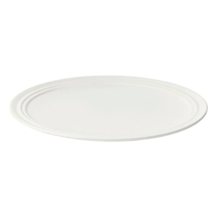 Assiette en grès Stevns | Blanc- Image produit n°0