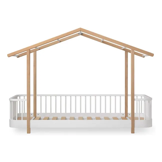 Cama de madera Original Hut | Roble