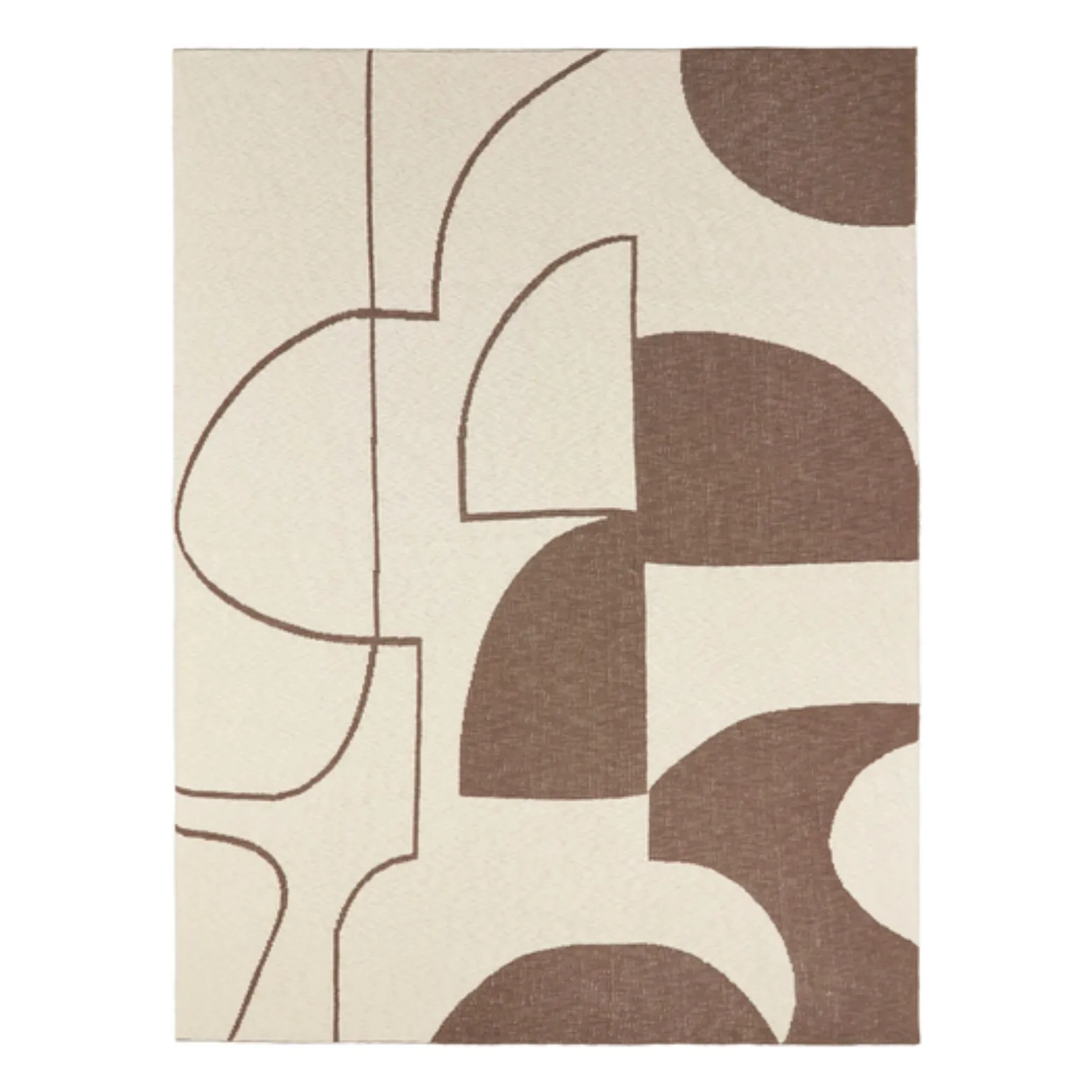 Broste Copenhagen Frosted Brown Maren Cotton Throw