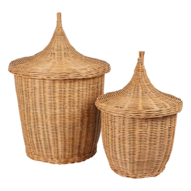 Cestini in rattan Pallas - Set di 2