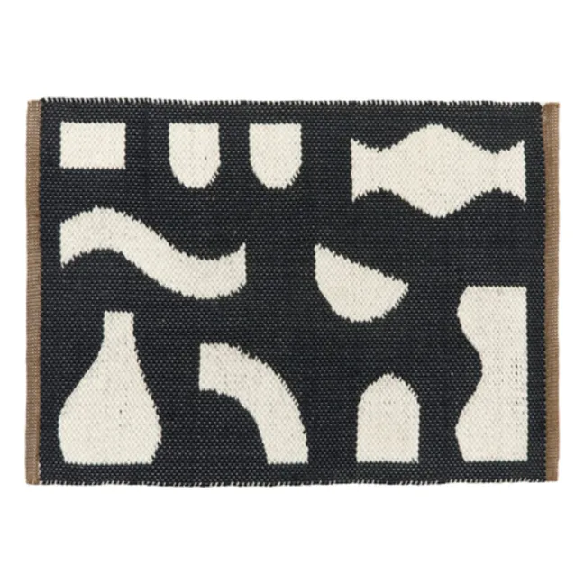Paillasson en PET Ceres | Noir