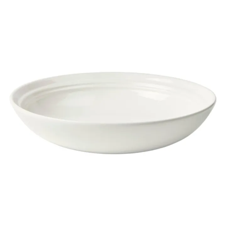 Assiette creuse en grès Stevns | Blanc- Image produit n°3