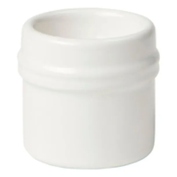 Broste Copenhagen White Stoneware Egg Cup Stevns