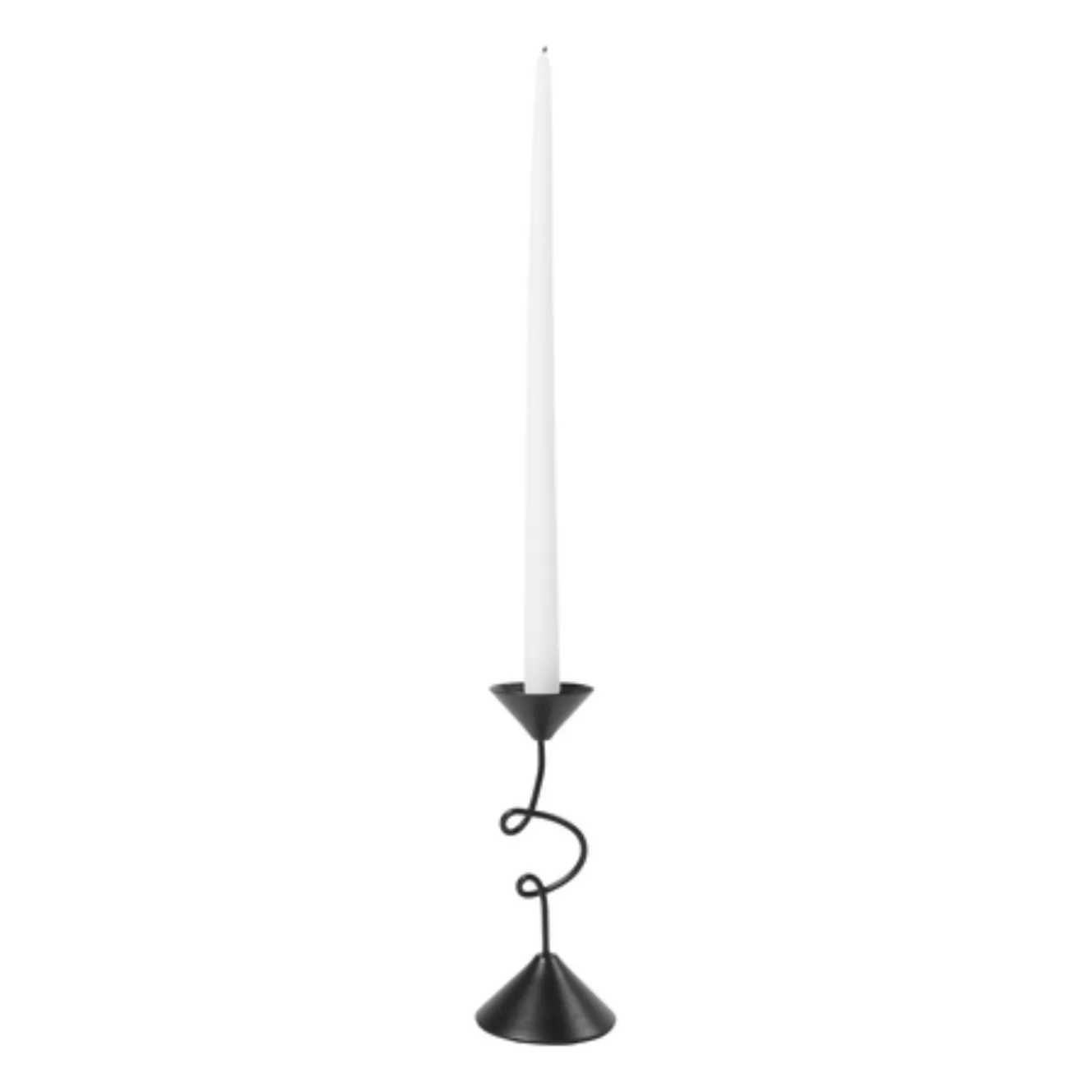 Selma candlestick | Black- Product image n°3