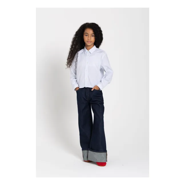 Jean Large Blaze | Denim brut