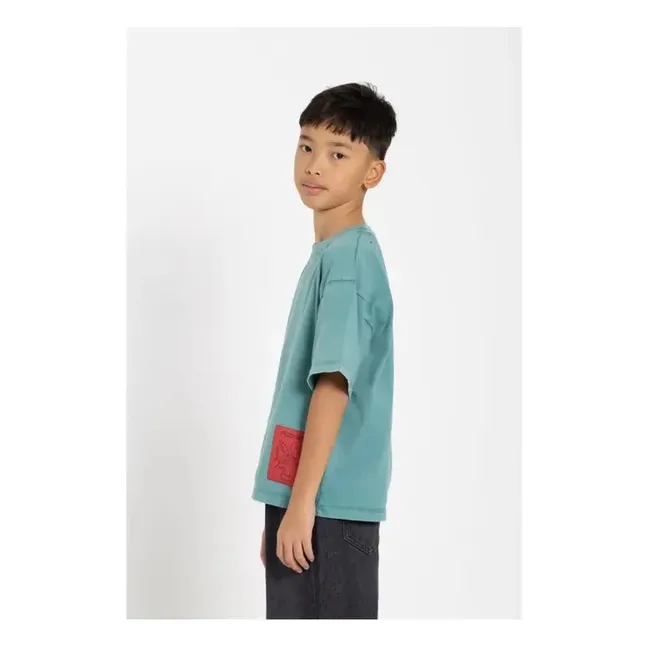 King T-shirt Organic cotton | Green