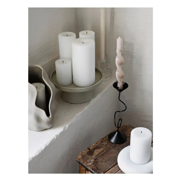 Selma candlestick | Black- Product image n°4