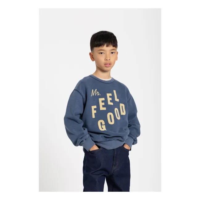 Sudadera Ryde de algodón orgánico | Azul Marino