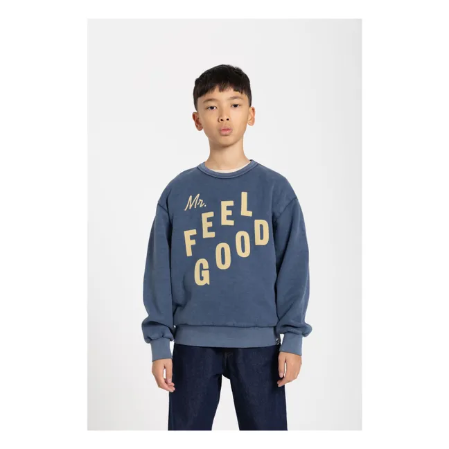 Sudadera Ryde de algodón orgánico | Azul Marino