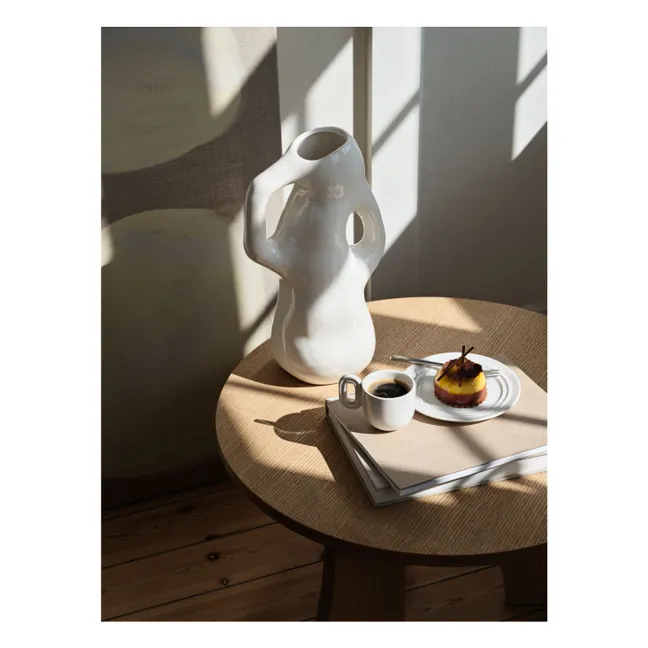Vaso in gres Isolde | Bianco