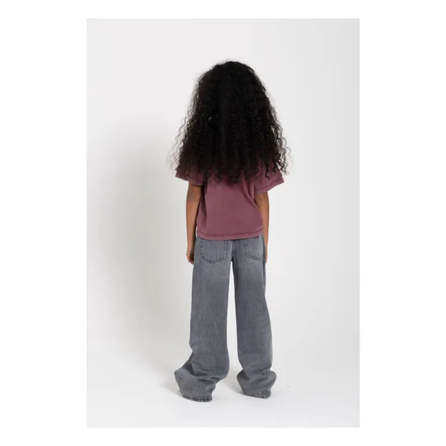 T-shirt Queen Coton Bio | Aubergine