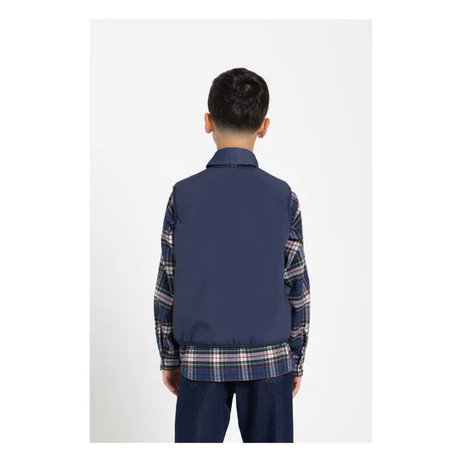 Enara Checkered Shirt | Blue