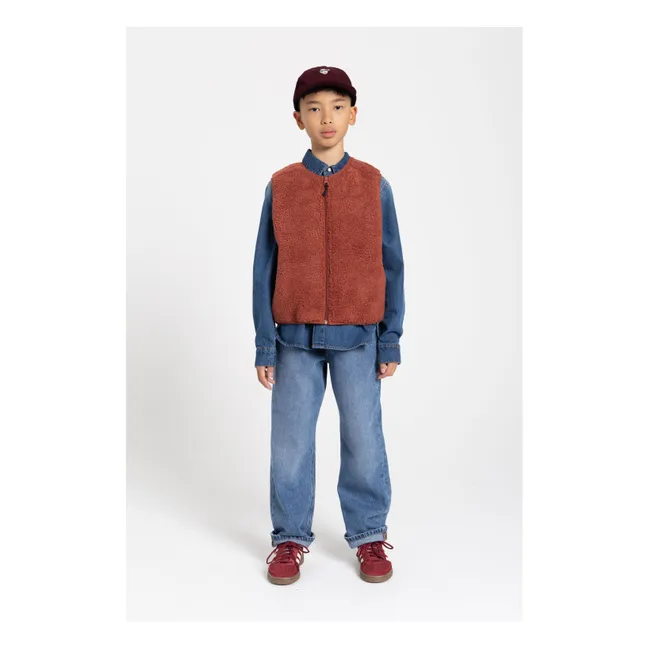 Chaqueta sin mangas Sherpa Manner | Ladrillo