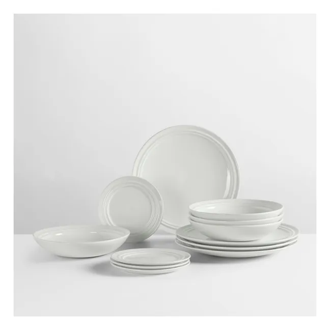 Ciotola in gres Stevns | Bianco