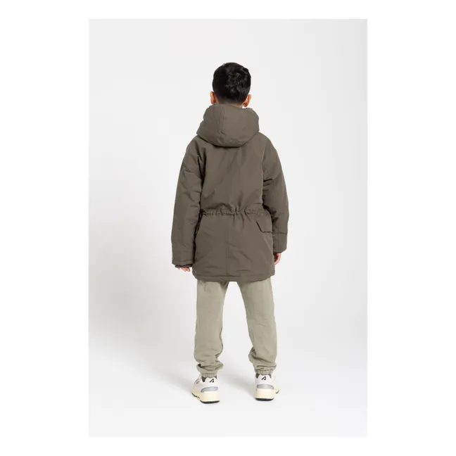 Felpa Ryde in cotone organico | Verde militare