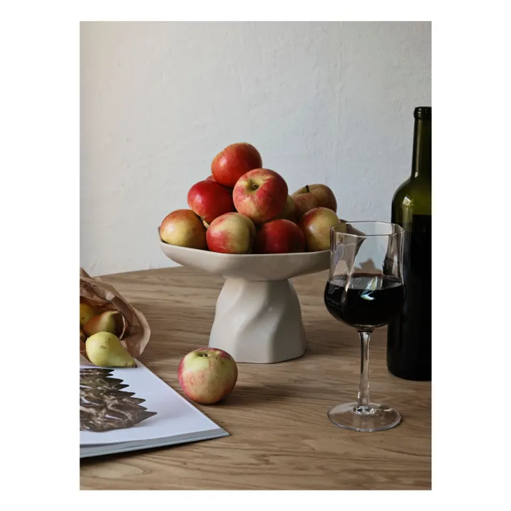 Frutero de gres Limfjord | Beige- Imagen del producto n°1