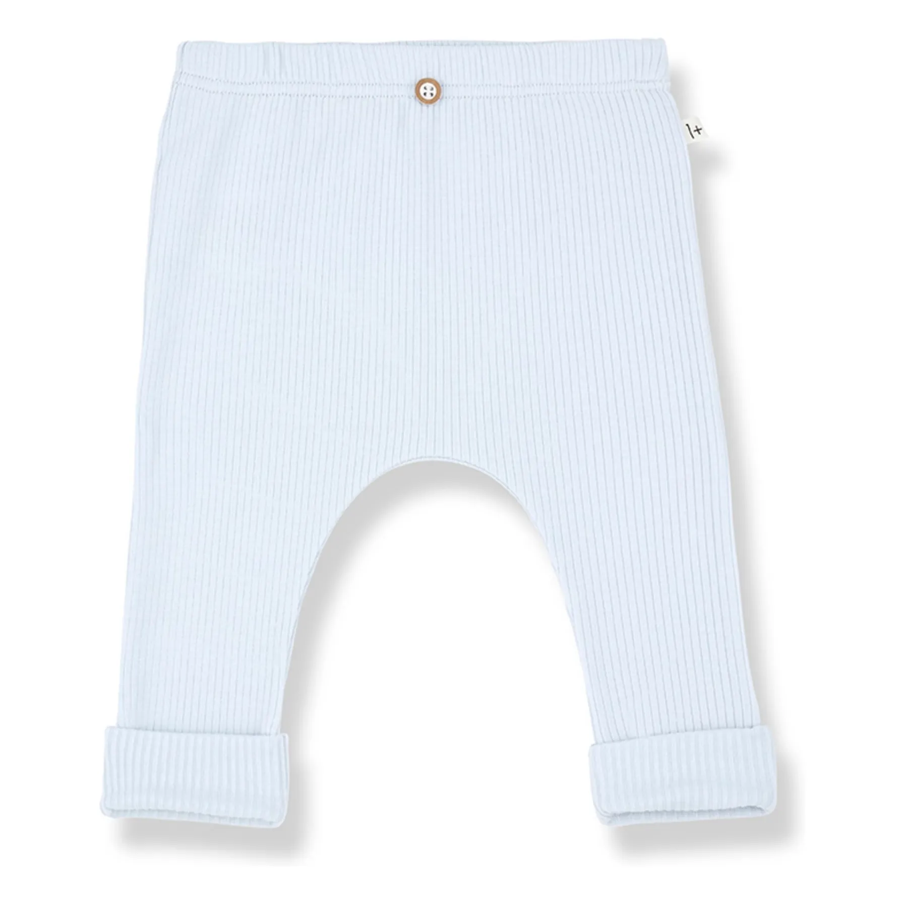 1+ In The Family Pale Blue Marcel Ribbed Legging